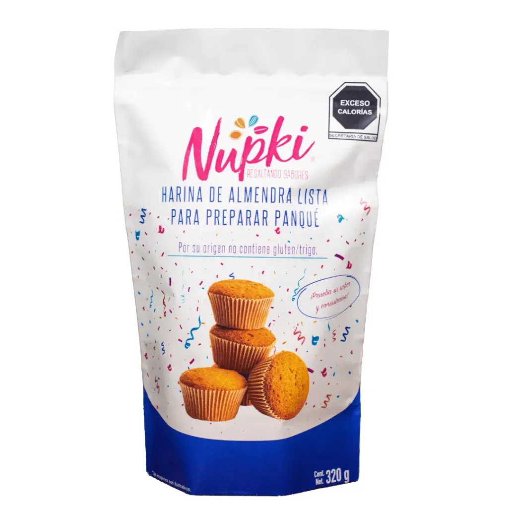 [7503036147037] HARINA DE ALMENDRA PARA PANQUE 320G NUPKI