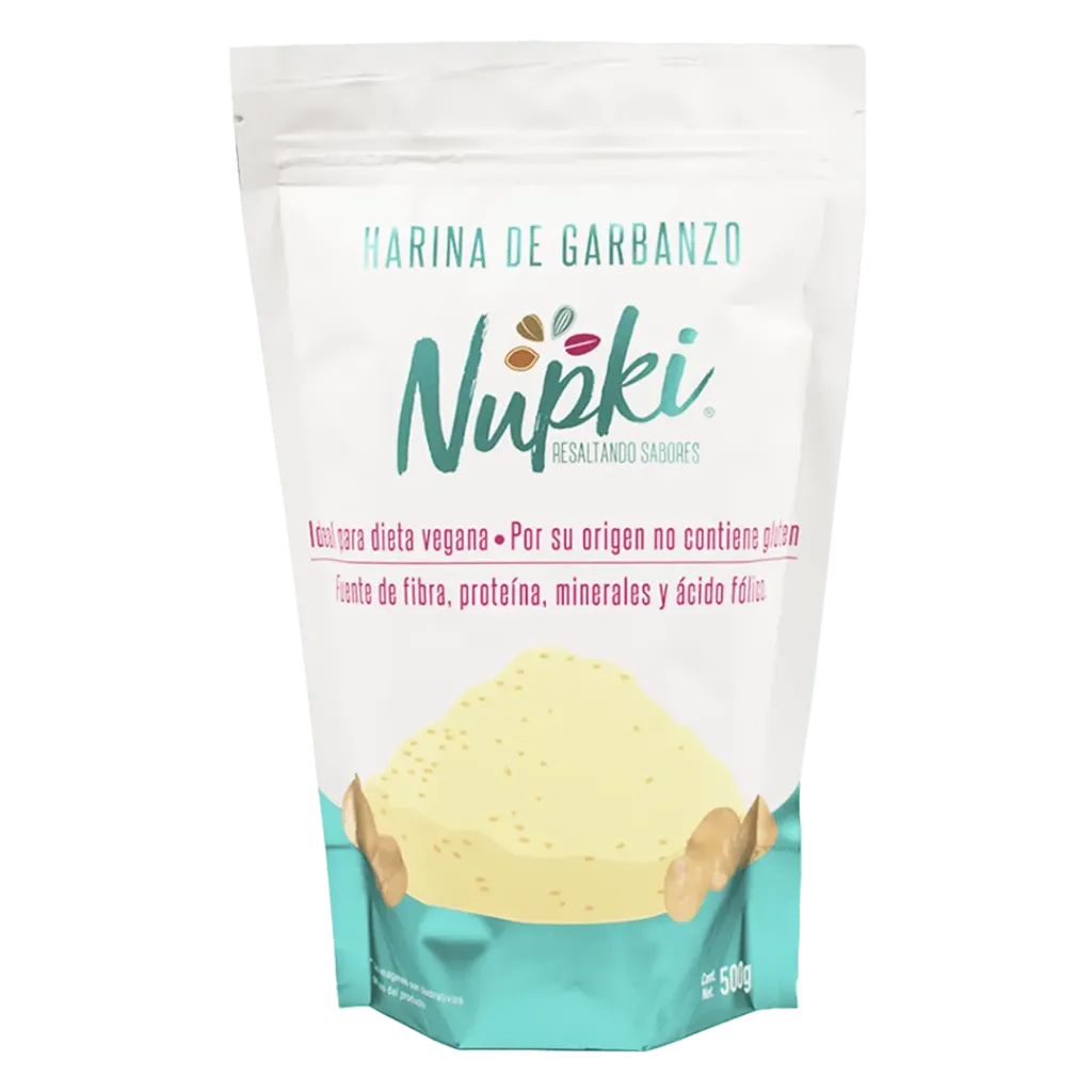 [7500463257421] HARINA DE GARBANZO 500G NUPKI